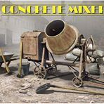 Maket Aksesuarları Beton Mikser Seti