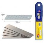 Maket Bıçağı Yedeği Ucu Kalın 18 mm Bıçak 10 Adet
