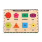 Maketçiniz Ahşap Oyuncak -Geometrik Şekiller