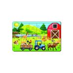 Maketçiniz Çiftlik 24 Parça Ahşap Puzzle