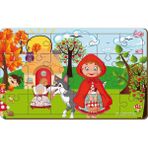 Maketçiniz Kırmızı Başlık Kız 24 Parça Ahşap Puzzle