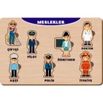 Maketçiniz Meslekler Bul Tak Eğitici Yapboz