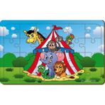 Maketçiniz Sirk 24 Parça Ahşap Puzzle