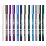 Makeuptime 12'li Super Long Lasting Yumuşak Sürüm Eyeliner - Renkli