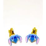Makewell Disney Stitch Sıkıştırmalı Küpe Deliksiz Kulağa Uygun Kız Çocuk Hediye