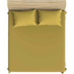 Maki Cabane Hardal 90 x 190 cm Tek Kişilik Lastikli Çarşaf Takımı - Sarı