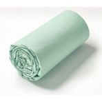 Maki Home %100 Pamuklu Açık Yeşil 90X190+50X70 cm Tek Kişilik Lastikli Çarşaf Takımı - Açık Mint - 90 x 190
