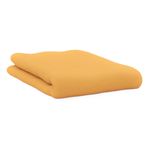 Maki Home Çift Kişilik Lastiksiz Düz Çarşaf, Hardal, 240X260