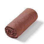 Maki Home Yüzde Yüz Pamuklu Kahve Yastık Kılıfsız 180x200 Battal Boy Lastikli Çarşaf Kahverengi