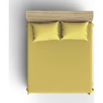 Maki Sari 160X200 Çift Kişilik Lastikli Çarşaf Ve 2 Y.Kılıfı - 160 x 200 cm - Sarı