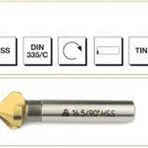 Makina Takım 8 mm 60 Drc Hss Dın 334/c Havşa Freze