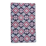 Makine Dokuması Baklava Desenli Kilim, Kırmızı