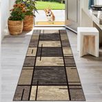 Makinede Yıkanabilir Yolluk Halı Mutfak ve Giriş Yolu için Uzun Dar Zemin Paspası Parke Zeminleri Korur Kolay Temizlenir 110 x 500 cm Koridor Halısı