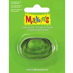 Makin's Clay 3 Parça Oval Kesme Kalıbı