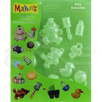 Makin's Clay Bebek Kod:39009 Push Mold Şekilleme Kalıbı