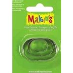 Makins Clay Makin's Clay Kesme Kalıbı 3 Parça Oval