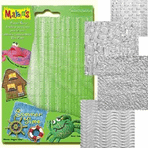 Makin's Clay Texture 4'lü Set A Sheets Doku Kalıpları