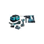 Makita DLX3070TX Akülü El Aleti Seti