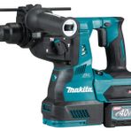 Makita HR003GM201 akülü kombine çekiç SDS-Plus 40 V maks. / 4,0 Ah, 2 akü + şarj cihazı MAKPAC içinde