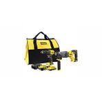 Makita Stanley Sfmck216mds 18v Fatmax® V20 Kömürsüz Darbeli Matkap Ve Sds-plus Kırıcı (1x4.0 Ah), (1x2.0 Ah)