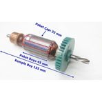 Makita Tipi Hp 1640 - Hp 1641 Endüvi Rotor Kollektör