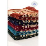 Makkam Home 70x110 Boyutlarında Farklı Renklerde Kadife Şipinger Seccadeler, 380-400 Gr Ağırlık (Gri)