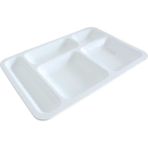 Makmed Polikarbon Plastik Tabldot - Beyaz