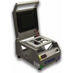 Makpack 3 Bölmeli Tabak Kapatma Makinesi Paslanmaz (Yemek Paketleme)