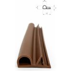 MAKPLASTİK FİTİL PROFİL P 019 Ahşap Kasa Fitili 6 Metre Kahverengi