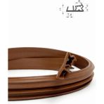 MAKPLASTİK FİTİL PROFİL P 030 Ahşap Kasa Fitili 6 Metre Kahverengi