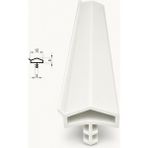 MAKPLASTİK FİTİL PROFİL P 183 Ahşap Kapı Kasa Fitili 100 Metre Beyaz