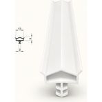 MAKPLASTİK FİTİL PROFİL P 184 Ahşap Kapı Kasa Fitili 100 Metre Beyaz