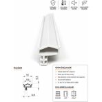 MAKPLASTİK FİTİL PROFİL P 187 Ahşap Kapı Kasa Fitili 100 Metre Beyaz