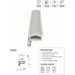 MAKPLASTİK FİTİL PROFİL P 191 Ahşap Kapı Kasa Fitili 100 Metre Gri