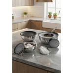 MAKRİ HOME 3'lü 304 Çelik Rendeli Saklama ve Karıştırma Kabı Seti (16 cm-1,35 Lt, 20 cm-2,70 Lt, 24 cm-4,60 Lt)
