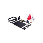 Makro Ofis Liya Sümen Takımı 11 Parça Siyah Full Set