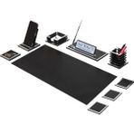 Makro Ofis Nova Sümen Takımı 10 Parça Siyah Full Set - Gümüş