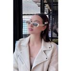 Makro Optik Chunky Vintage uv400 Güneş Gözlüğü