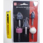 Makro Yapı 5 Parça Mini Kalıpçı Taşlama Seti Uç Vızvız Seti ve Dekupaj Ucu