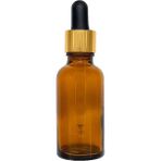 Makrobay 10 Ml Amber Droper Cam Damlalıklı Kehribar Boş Şişe (10 Adet)