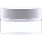 Makrobay 100 Adet - 50ML Boş Pet Kavanoz, Şeffaf Plastik Kutu Beyaz Kapaklı