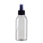 Makrobay 10'lu 100 ml Şeffaf Spreyli Pet Şişe Seti – Siyah Sprey Başlıklı, Boş Plastik - Kolonya, Dezenfektan