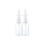 makrobay 50 Ml Burun Sprey Başlıklı Şeffaf Cam Şişe 2 Adet