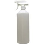 Makrobay 500 ml Boş Beyaz Politilen Kimyasala Dayanıklı Sprey Şişe