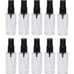 Makrobay 50ML - 10 Adet - Şeffaf Boş Plastik Pet Şişe