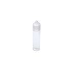 Makrobay 60 ml Gorilla - Pet Damlalık Şişe - Likit - Şeffaf - Şeffaf Kilit Kapaklı - Boş Şişe 25 Adet