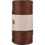 Makrome Ipi 3mm Polyester Kahve Simli
