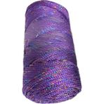 Makrome Ipi 3mm Polyester Mor Simli