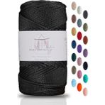 Makromecity Premium 100 Gr Polyester Makrome Ipi Kahverengi 2mm - 120 M Supla Ip Ve Çanta Ipliği