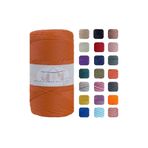 Makromecity Premium 100 Gr Polyester Makrome Ipi Turuncu 2mm - 120 M Supla Ip Ve Çanta Ipliği